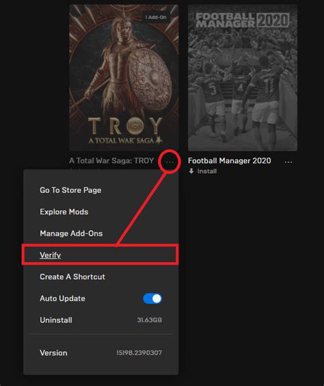 My Total War game (on EPIC) does not launch and/or crashes.